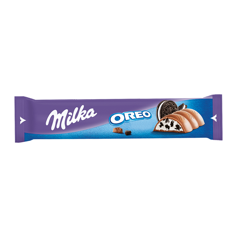 Батончик Milka Шоколадный с Кремовой Начинкой и Печеньем Oreo 37g - Retromagaz