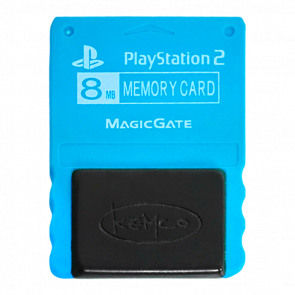 Карта Пам'яті Sony PlayStation 2 MagicGate Kemco KMC10J 8MB Blue Б/У - Retromagaz