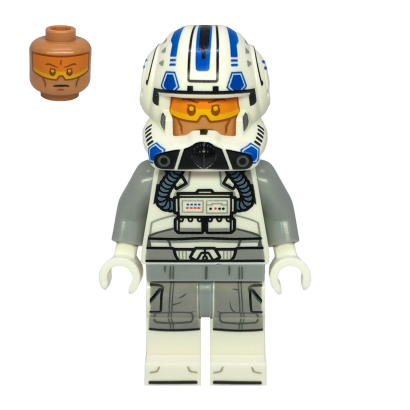 Фигурка Lego Республика Clone Trooper Pilot Captain Jag Phase 2 Star Wars sw1401 75402 Новый - Retromagaz