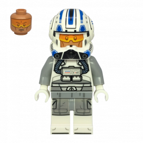 Фигурка Lego Республика Clone Trooper Pilot Captain Jag Phase 2 Star Wars sw1401 75402 Новый - Retromagaz