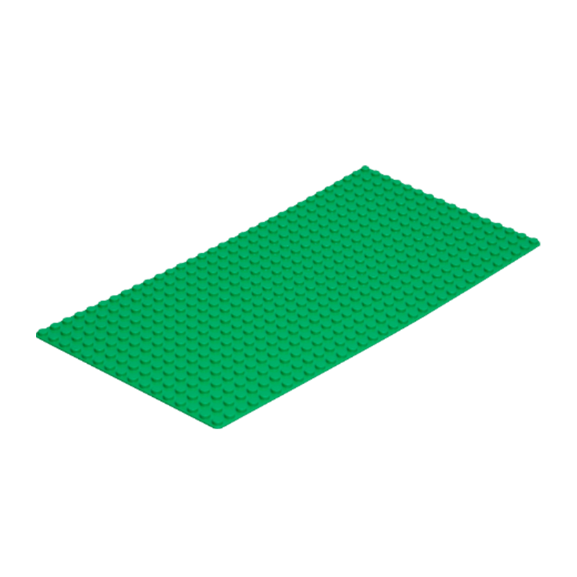 Пластина Lego Базовая Baseplate 16 x 32 3857 2748 4173066 4219648 4111841 Bright Green Б/У - Retromagaz