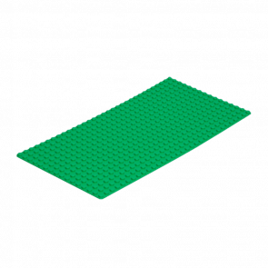Пластина Lego Базовая 16 x 32 3857 2748 4173066 4219648 Bright Green 1шт Б/У Хороший - Retromagaz