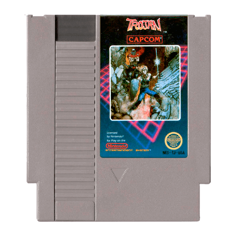 Гра Trojan USA Англійська Версія Тільки Картридж Nintendo NES Б/У - Retromagaz