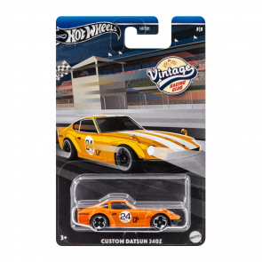 Тематична Машинка Hot Wheels Custom Datsun 240Z Vintage Racing Club 1:64 HRT81/HRV10 Orange