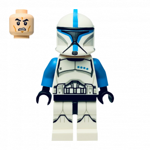 Фигурка Lego Республика Clone Trooper Lieutenant Phase 1 Printed Legs Star Wars sw0629 75085 Б/У - Retromagaz