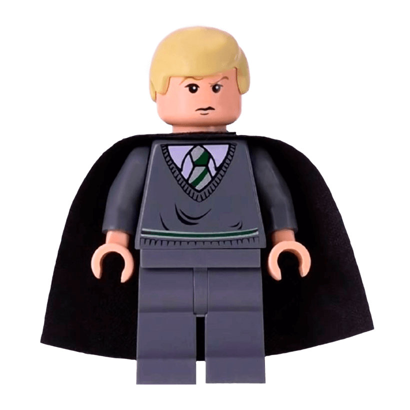 Фигурка Lego Harry Potter Draco Malfoy Films hp024 Б/У - Retromagaz