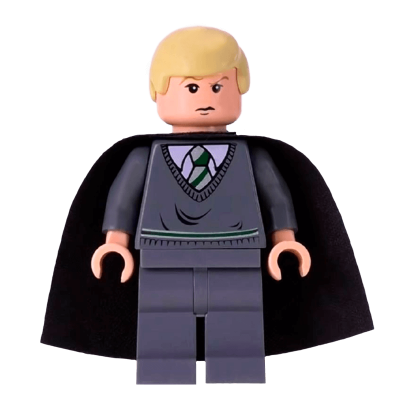Фигурка Lego Films Harry Potter Draco Malfoy hp024 1 1шт Б/У Хороший - Retromagaz