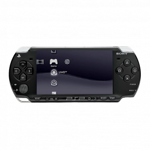 Консоль Sony PlayStation Portable Slim PSP-2ххх Модифікована 8GB Black Неробочий Привід + 5 Вбудованих Ігор Б/У - Retromagaz
