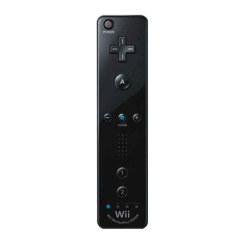 Контроллер Беспроводной Nintendo Wii RVL-036 Remote Plus Black Б/У - Retromagaz
