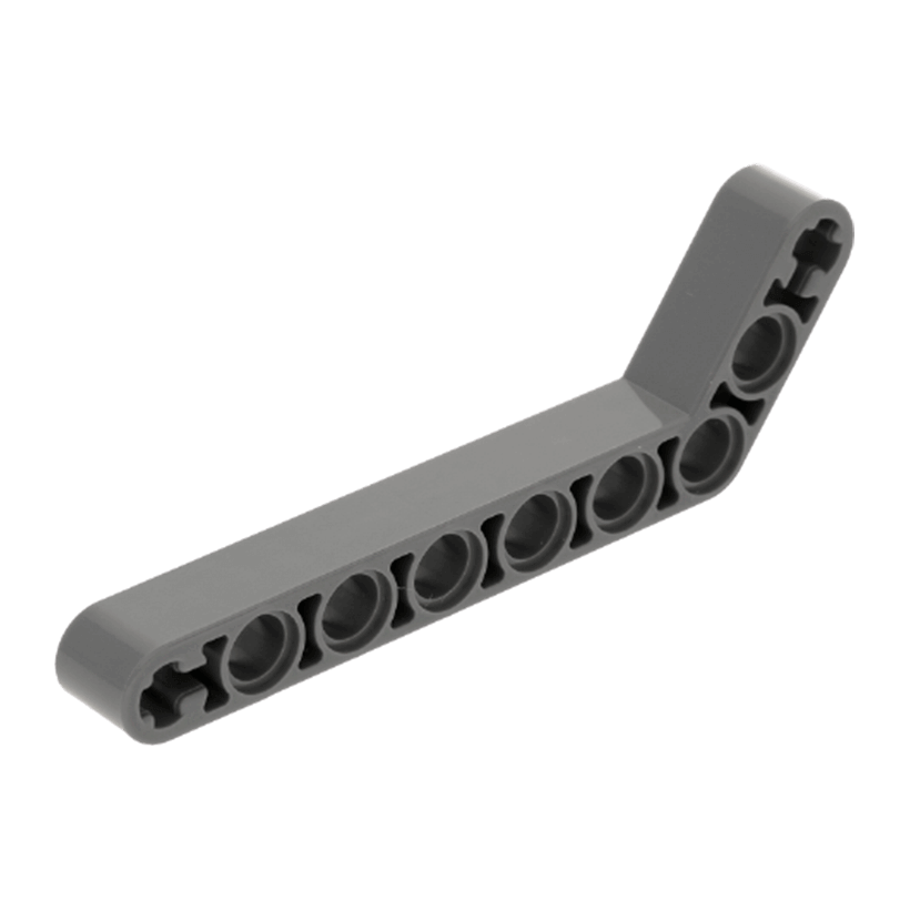 Technic 10шт Lego Балка Толстая Угловая 120 7 - 3 1 x 9 32271 42160 4281516 6276837 Dark Bluish Grey Б/У - Retromagaz