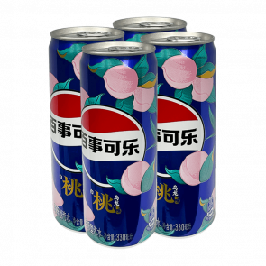 Набор Напиток 4шт Pepsi White Peach 330ml