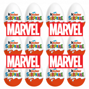 Набор Шоколадное Яйцо Kinder Surprise Marvel 12шт 20g - Retromagaz