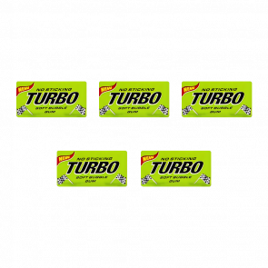 Жевательная Резинка 5шт Turbo Soft Buble Gum 4,5g - Retromagaz