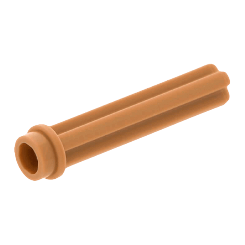 Technic 20шт Lego Вісь with Stud 3L 6587 4566927 6031821 Dark Tan Б/У - Retromagaz