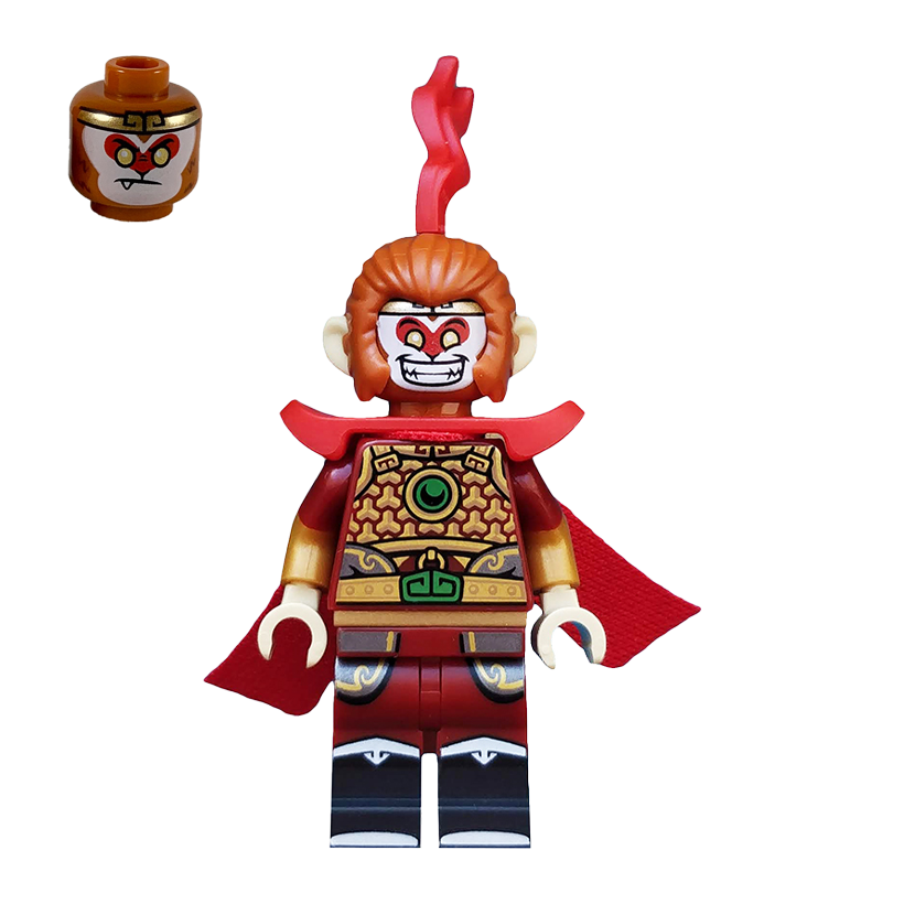 Фигурка Lego Series 19 Monkey King Collectible Minifigures col19-4 col344 Б/У - Retromagaz