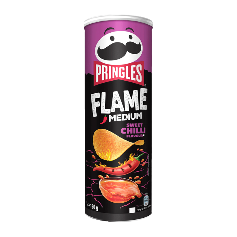 Чипсы Pringles Flame Medium Sweet Chilli 160g - Retromagaz