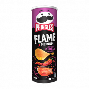 Чіпси Pringles Flame Medium Sweet Chilli 160g - Retromagaz
