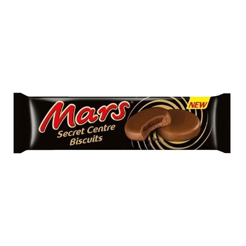 Печенье Mars Secret Centre Buiscuits с Карамелью 132g - Retromagaz