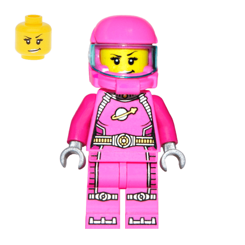 Фігурка Lego Series 6 Intergalactic Girl Collectible Minifigures col093 2 Б/У - Retromagaz