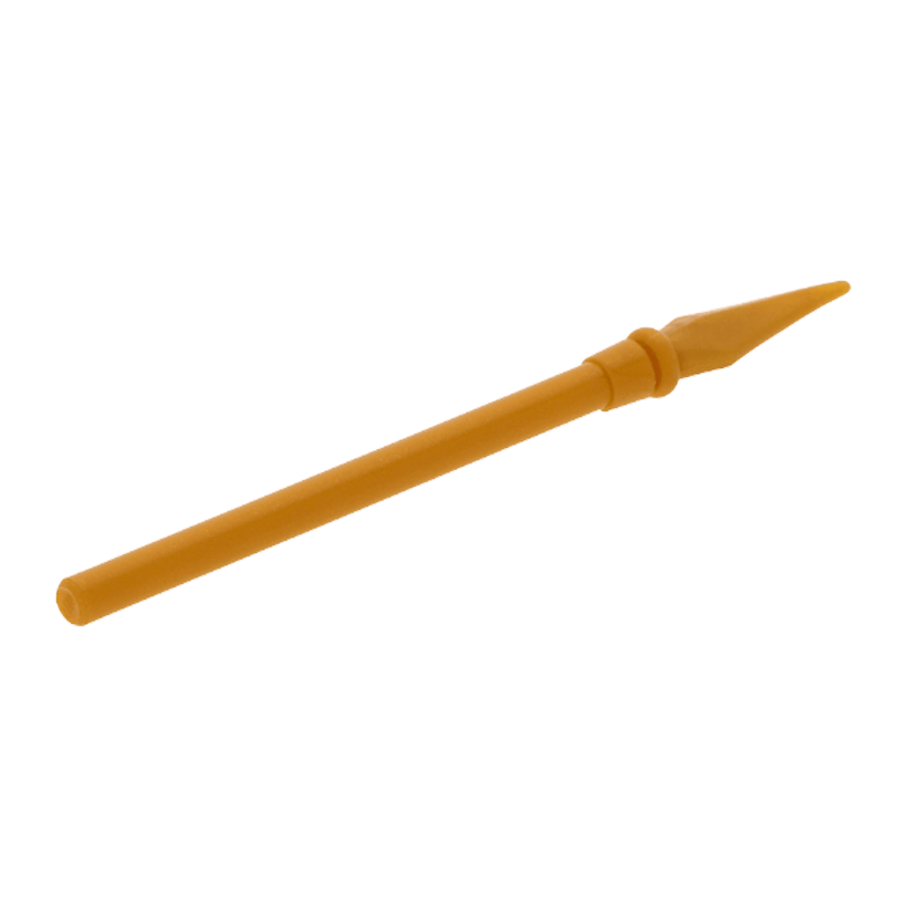 Оружие Lego Копье Pike Elaborate with Pearl Gold Tip 90391pb02 6000298 Pearl Gold Б/У - Retromagaz