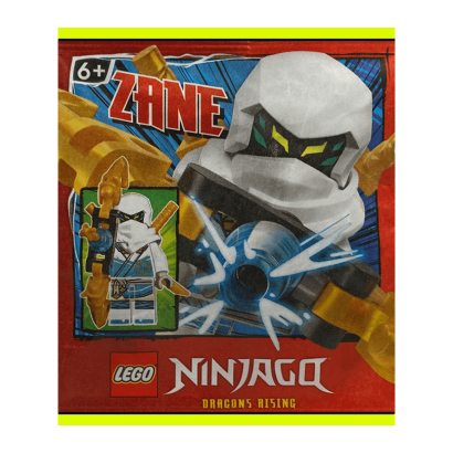 Конструктор Lego Фігурка Zane Paper Bag #2 Ninjago 892401 njo819 Новий - Retromagaz