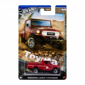 Тематична Машинка Hot Wheels Toyota Land Cruiser Toyota 1:64 JCB73 Red - Retromagaz