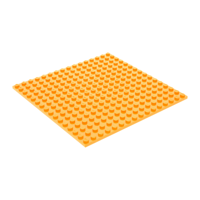 Пластина Lego Звичайна 16 x 16 91405 6114376 Orange Б/У - Retromagaz