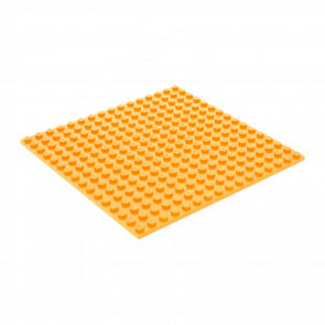 Пластина Lego Обычная 16 x 16 91405 6114376 Orange Б/У - Retromagaz