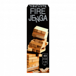 Настольная Игра Fire Jenga 48 брусків