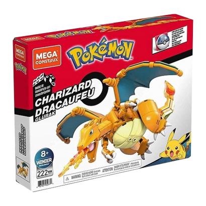 Набір Mega Construx Charizard GWY77 Pokémon Новий - Retromagaz