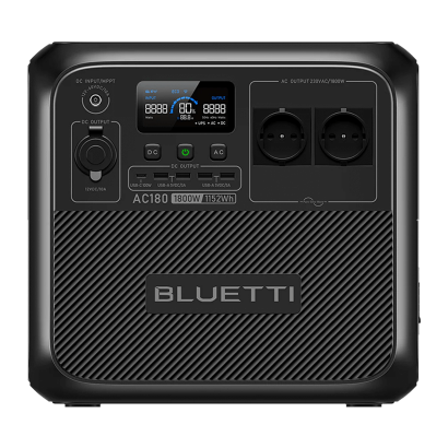 Зарядний Пристрій Bluetti AC180 Black 1800 W - Retromagaz