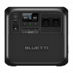 Зарядний Пристрій Bluetti AC180 Black 1800 W - Retromagaz