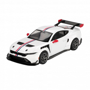 Машинка Premium MINI GT Ford Mustang GTD Spirit of America 1:64 MGT01097-CH White - Retromagaz