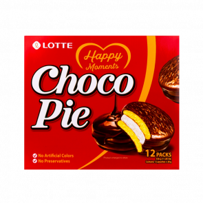 Пирожные Lotte Чокопай Choco Pie (12 шт) 336g 250ml - Retromagaz
