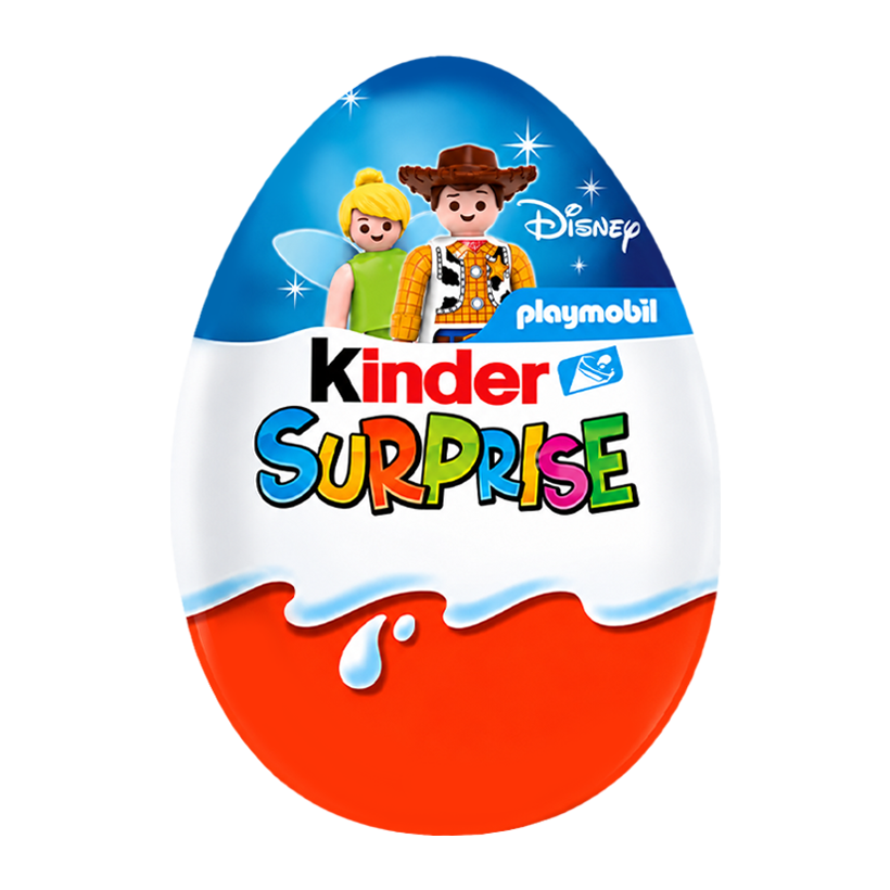 Шоколадное Яйцо Kinder Surprise Disney x Playmobil 20g - Retromagaz