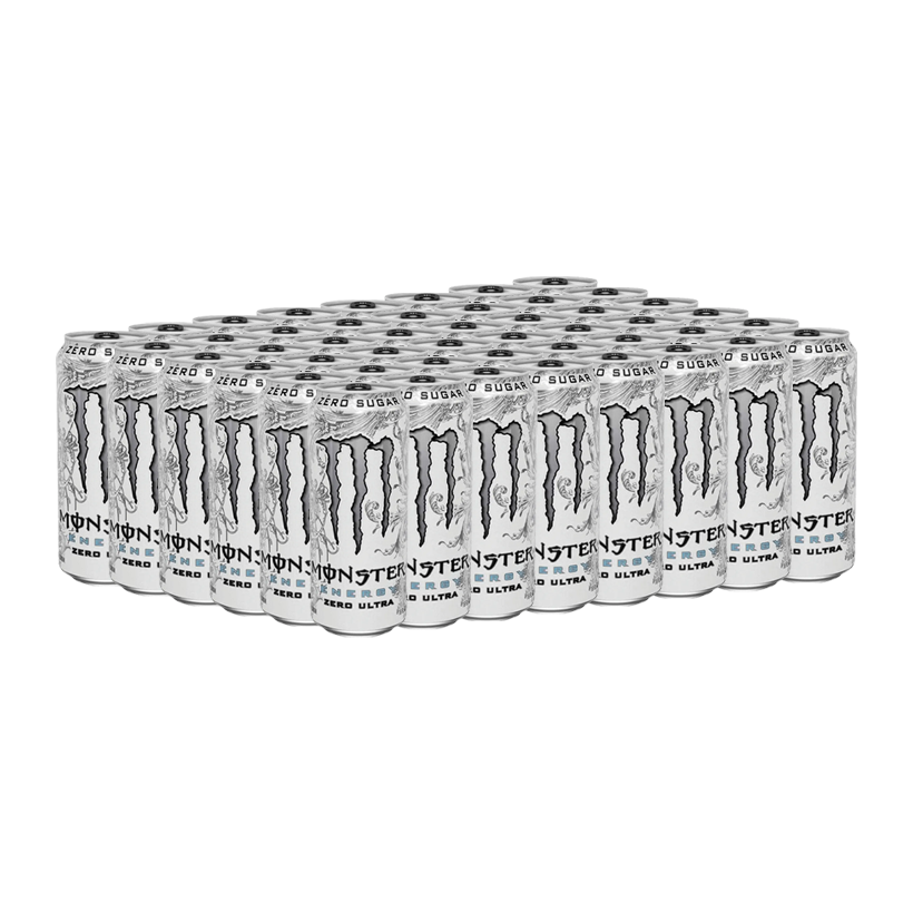 Набор Напиток Энергетический 24in Monster Energy Ultra White 500ml - Retromagaz