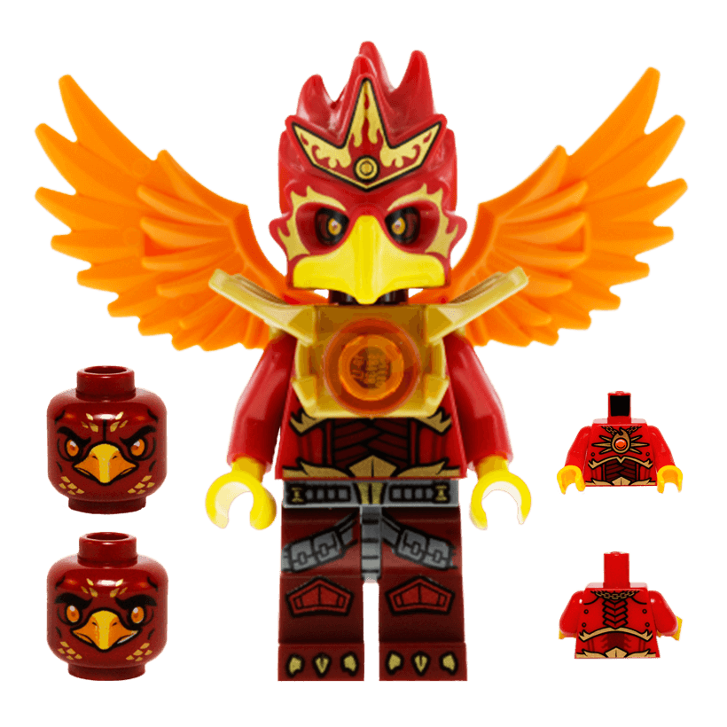 Фигурка Lego Phoenix Tribe Fluminox Legends of Chima loc104 Б/У - Retromagaz