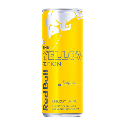 Напій Енергетичний Red Bull Yellow Edition 250ml - Retromagaz