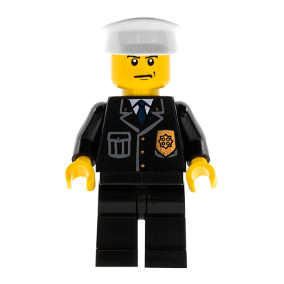 Фігурка Lego Police 973px431 Suit with Blue Tie and Badge City cty0008 1 Б/У - Retromagaz