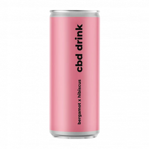 Напиток Underwood CBD Hibiscus Bergamot Гибискус Бергамот 330ml - Retromagaz