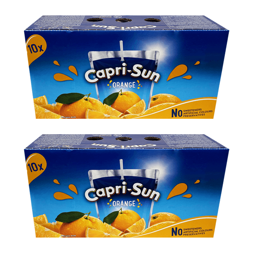 Набір Напій Соковий 20шт Capri-Sun Orange 200ml - Retromagaz