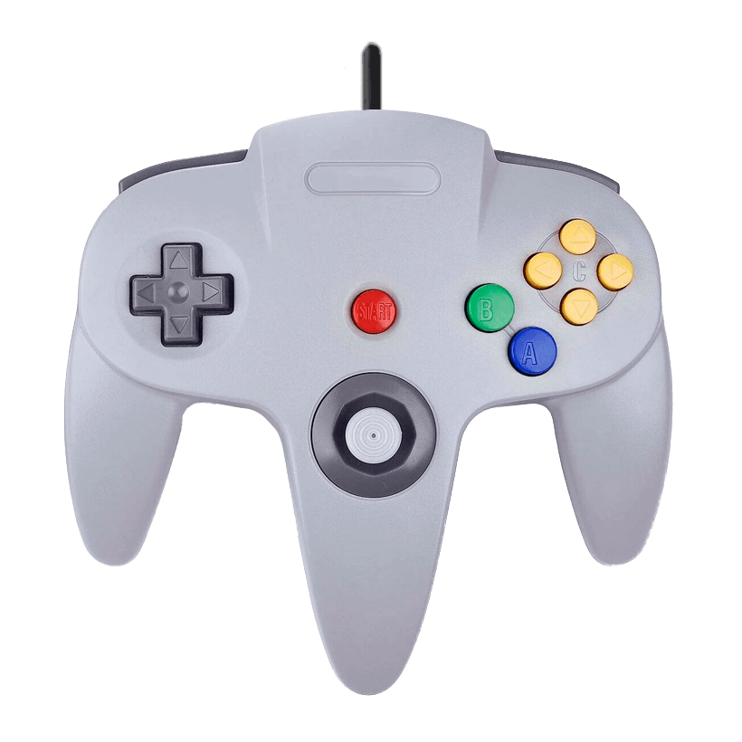 Геймпад Проводной RMC N64 Grey 1.7m Новый - Retromagaz