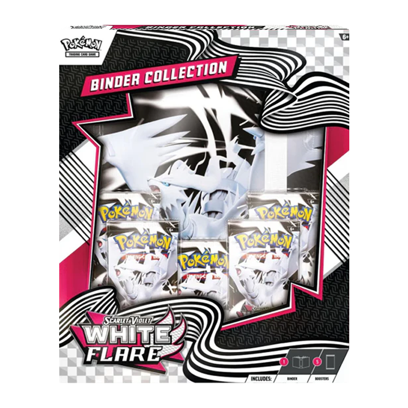 Картки Колекційна Гра Pokemon White Flare Binder Collection - Retromagaz