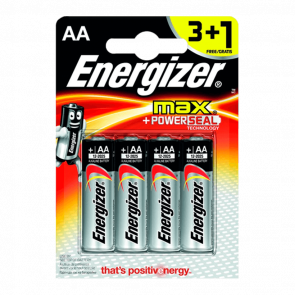 Батарейка Energizer MAX AA 4шт. Black Новый