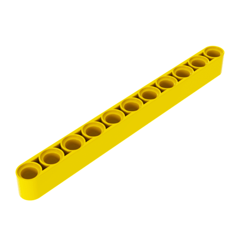 Technic 10шт Lego Балка Товста Пряма 1 x 11 32525 64290 4174709 4534912 6028107 Yellow Б/У - Retromagaz