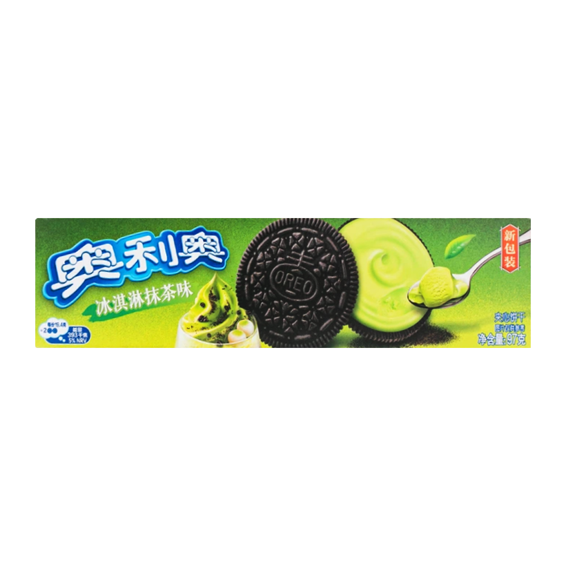 Печиво Oreo Азійське Матча Морозиво 97g - Retromagaz