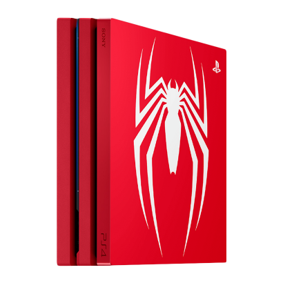 Консоль Sony PlayStation 4 Pro CUH-70-71xx Spider-Man Limited Edition 1TB Red Без Геймпада Б/У - Retromagaz