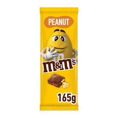Шоколад Молочний M&M's Peanut 165g - Retromagaz