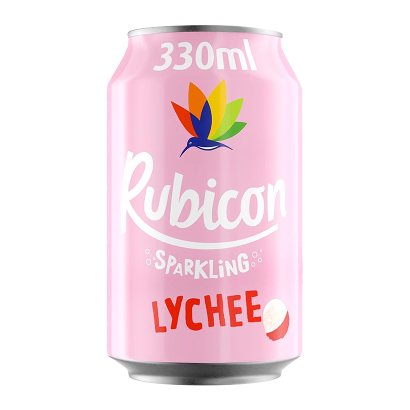 Напій Rubicon Sparkling Lychee 330ml - Retromagaz