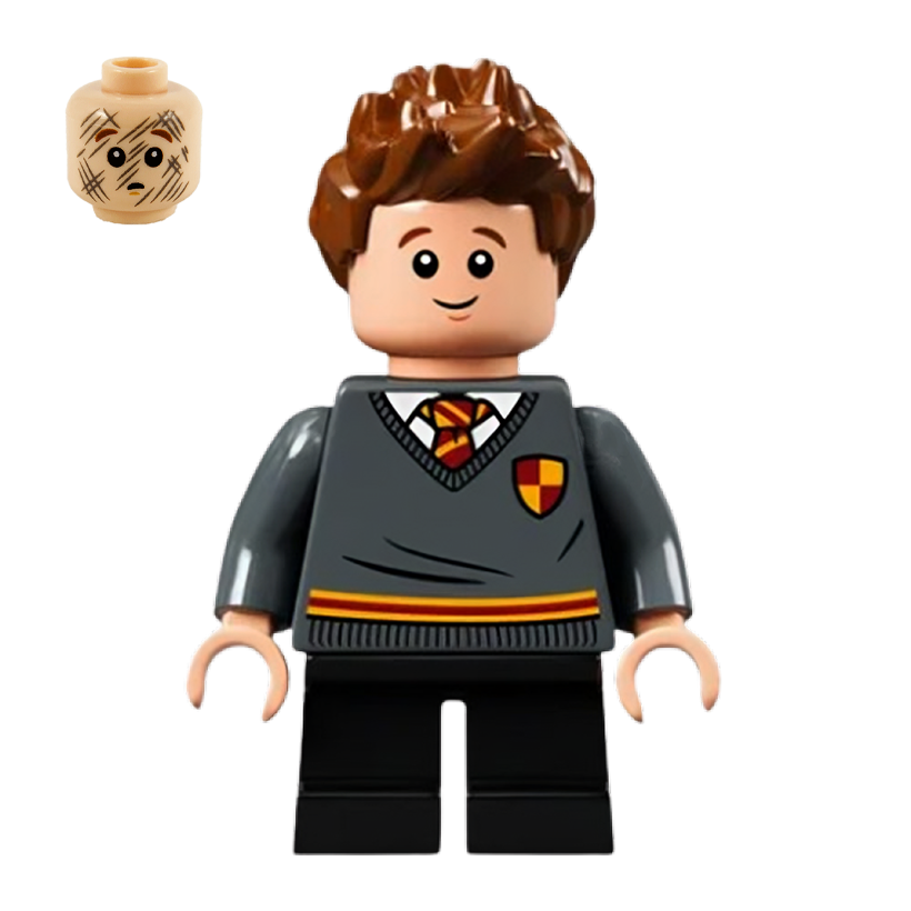 Фігурка Lego Harry Potter Seamus Finnigan Gryffindor Sweater with Crest Films hp268 Б/У - Retromagaz